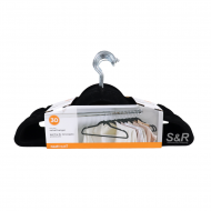Neatfreak! Non-slip Black Velvet Hanger 30 pieces 